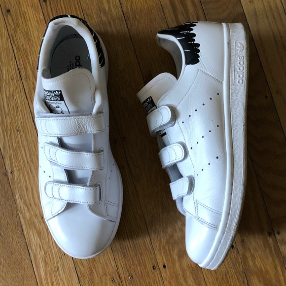 stan smith velcro black